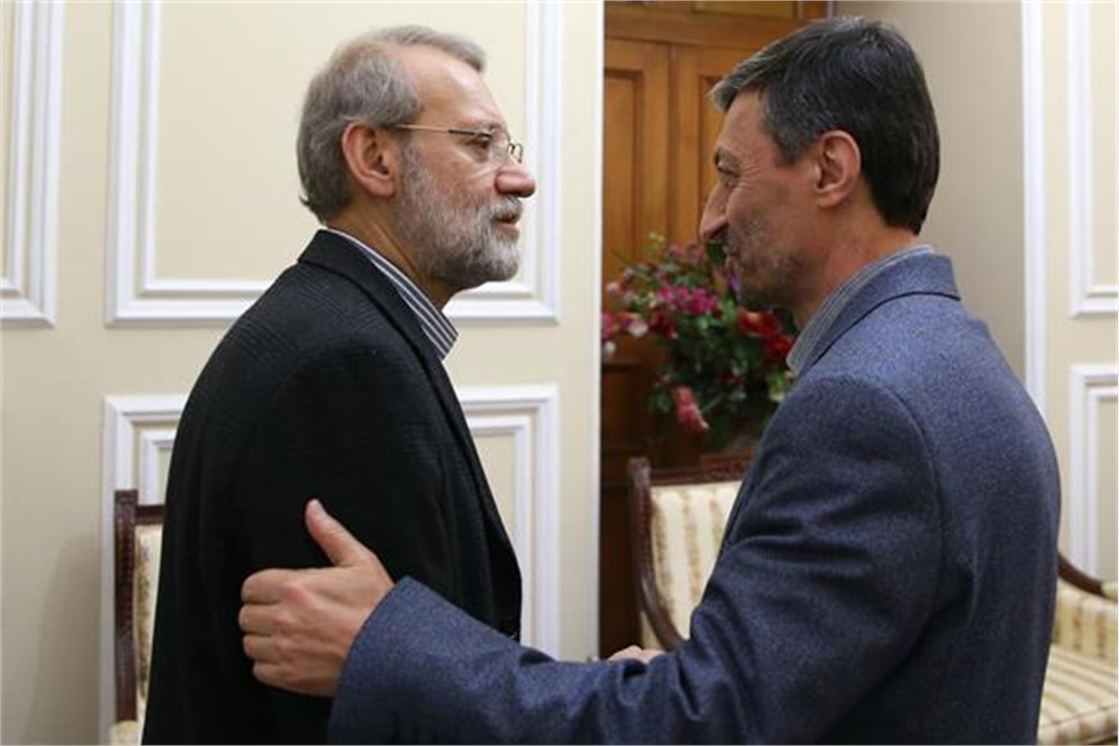 گزارش تصویری / دیدار رئیس بنیاد مستضعفان با رئیس مجلس