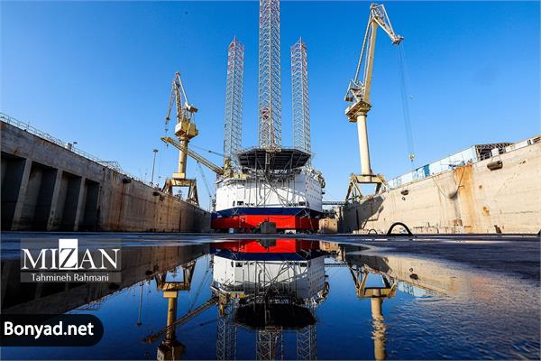 پایان تعمیرات اساسی غول حفاری خلیج فارس 17
